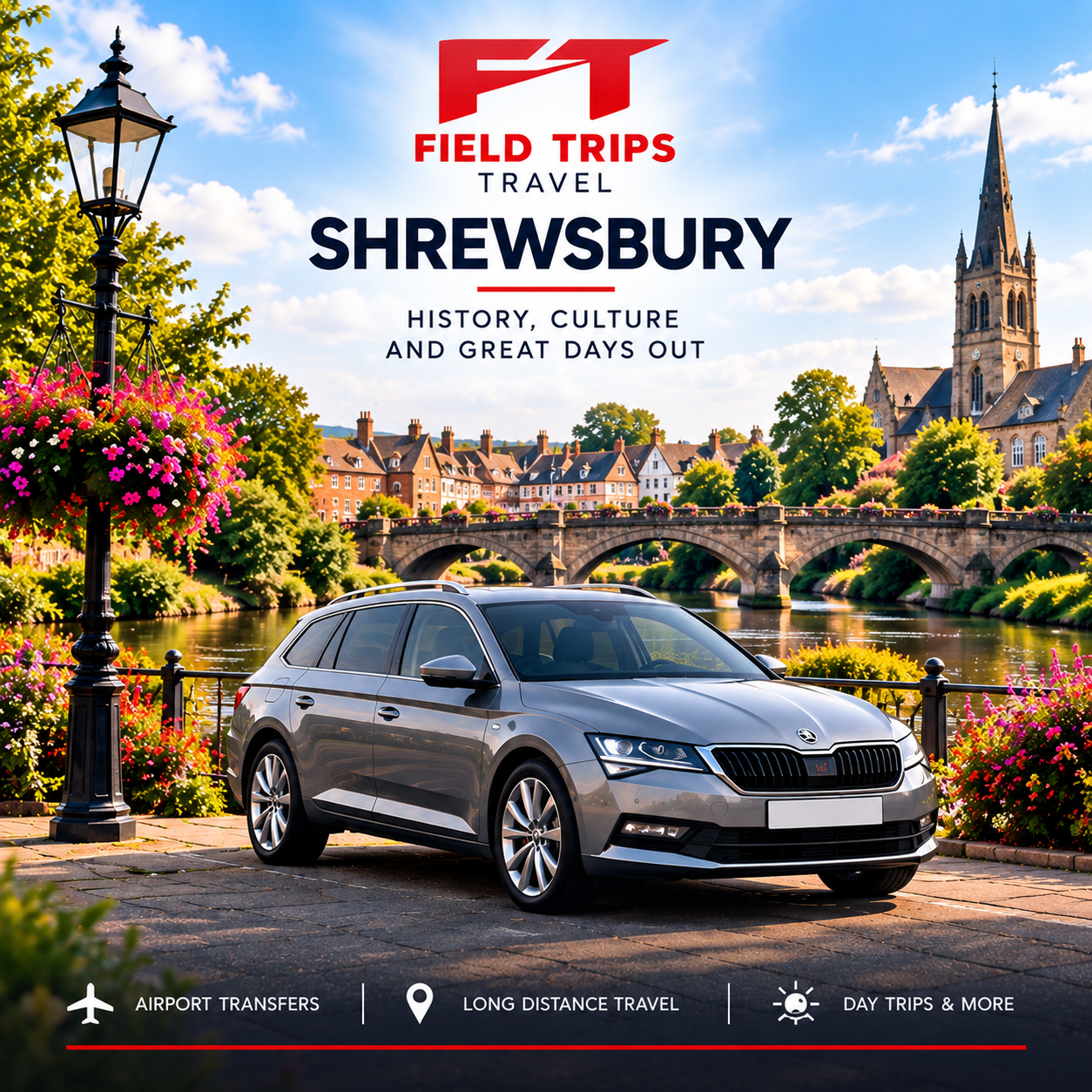 Shrewsbury airport transfer