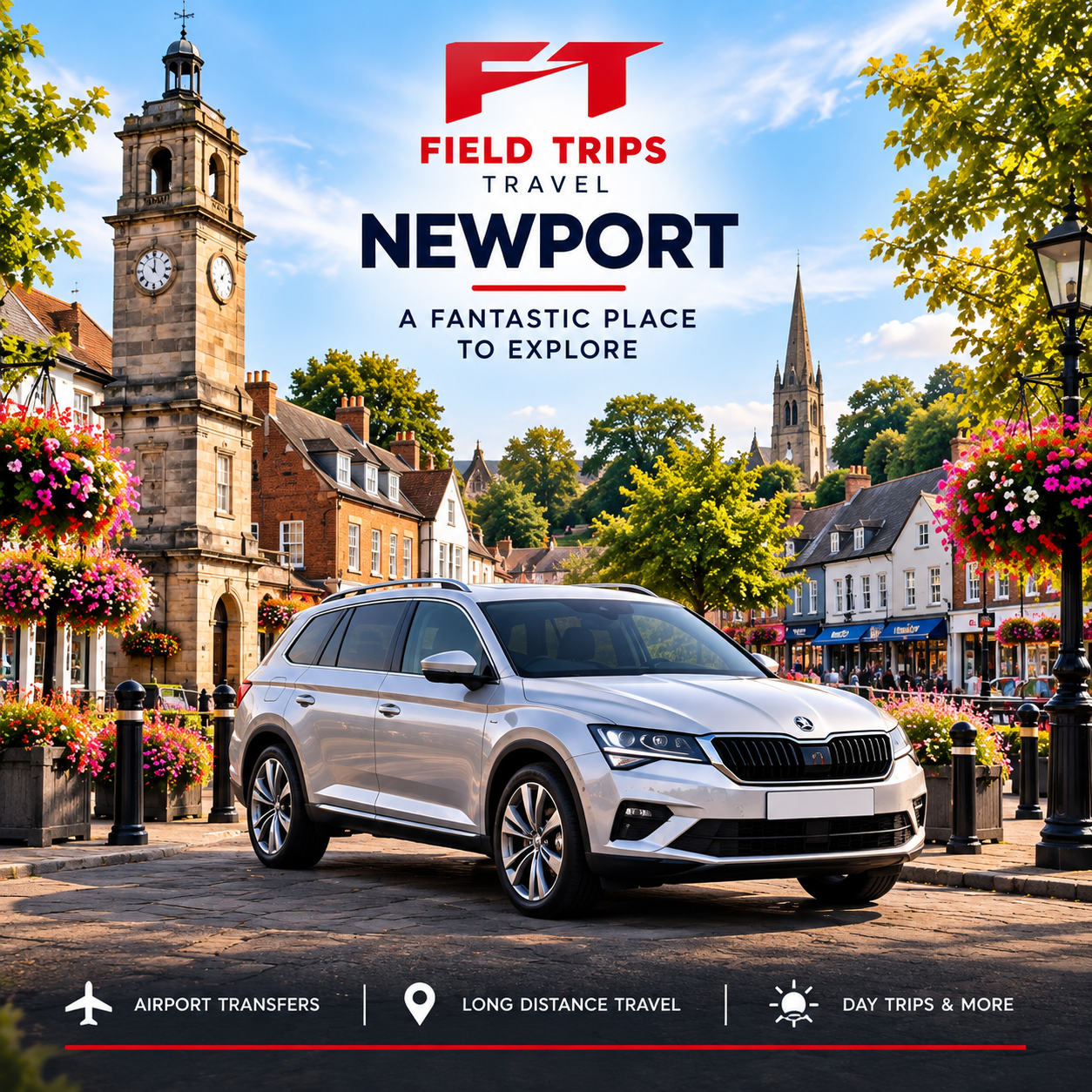 Newport airport transfer